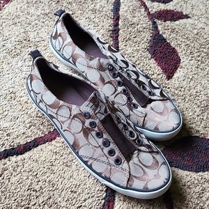 Coach slip-on shoes size 8.5